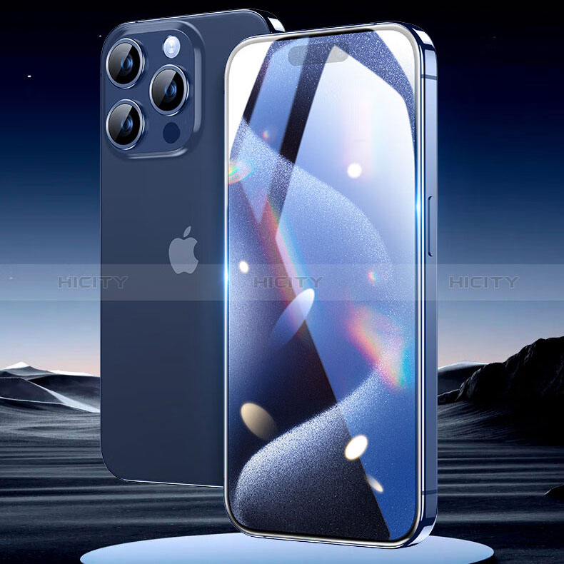Apple iPhone 14 Pro用強化ガラス 液晶保護フィルム P02 アップル クリア