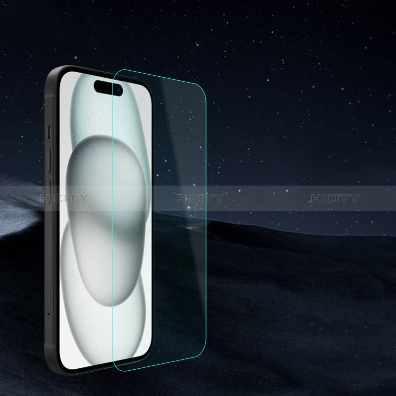 Apple iPhone 14 Pro用強化ガラス 液晶保護フィルム P03 アップル クリア