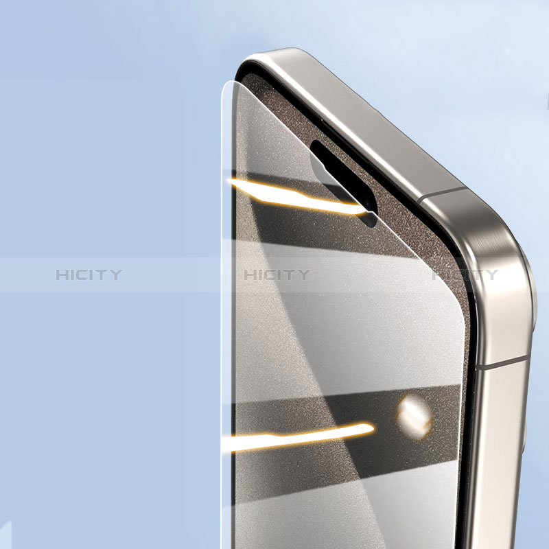 Apple iPhone 14 Pro用強化ガラス 液晶保護フィルム P05 アップル クリア