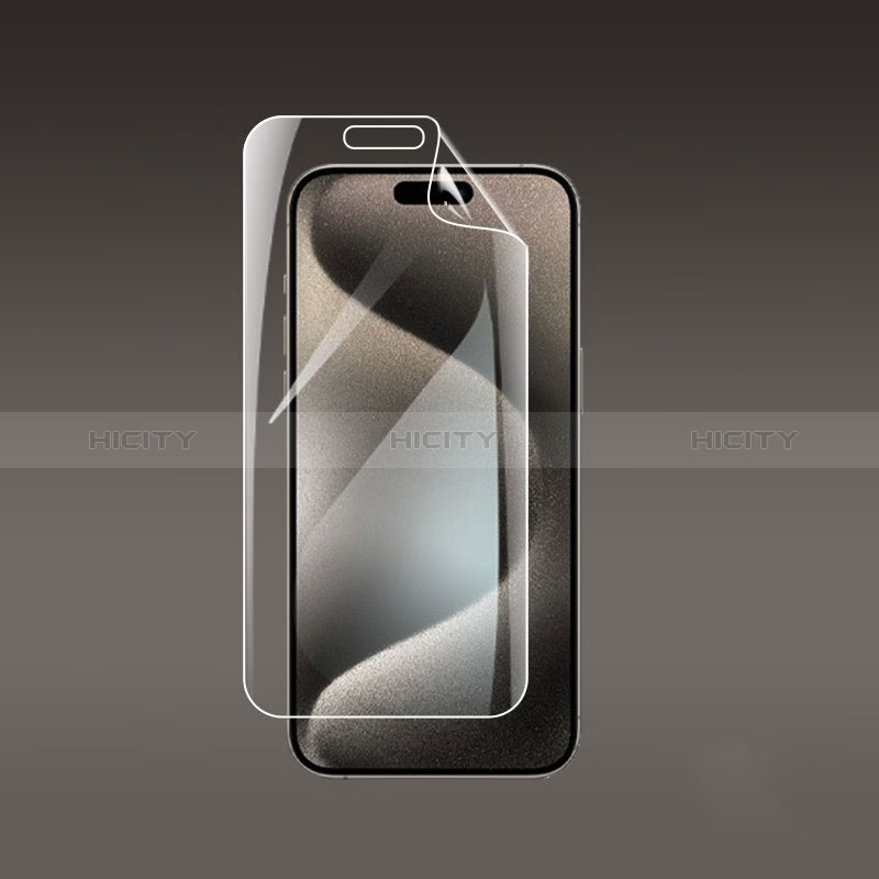 Apple iPhone 14 Pro用高光沢 液晶保護フィルム フルカバレッジ画面 A01 アップル クリア