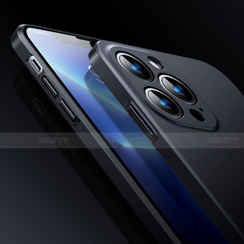 Apple iPhone 14 Pro Max用極薄ソフトケース シリコンケース 耐衝撃 全面保護 アップル ブラック