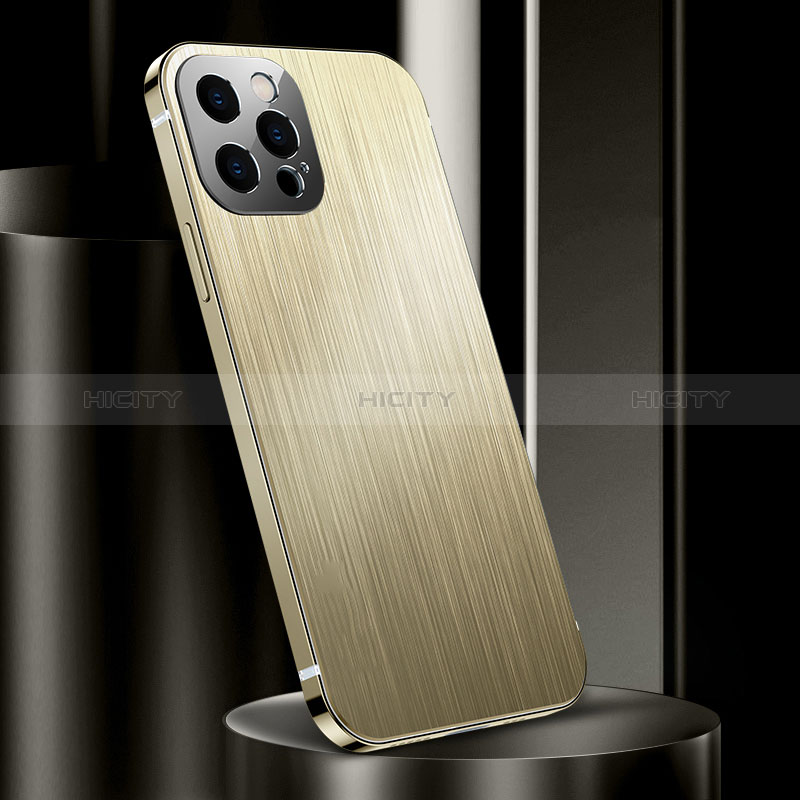Apple iPhone 14 Pro Max用ケース 高級感 手触り良い アルミメタル 製の金属製 カバー アップル 