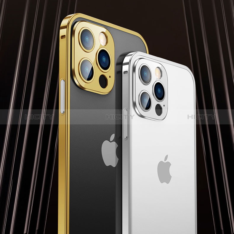 Apple iPhone 14 Pro Max用ケース 高級感 手触り良い アルミメタル 製の金属製 バンパー カバー A03 アップル 