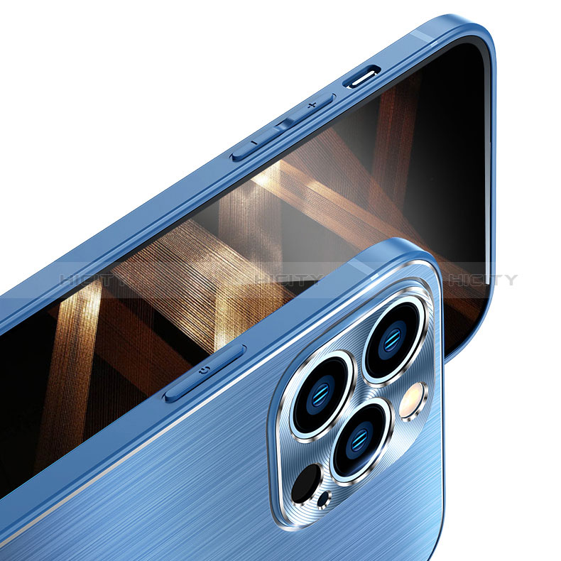 Apple iPhone 14 Pro Max用ケース 高級感 手触り良い アルミメタル 製の金属製 バンパー カバー A05 アップル 