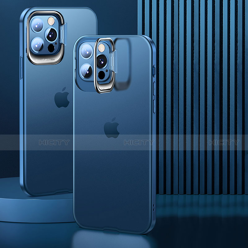 Apple iPhone 14 Pro Max用極薄ケース クリア透明 プラスチック 質感もマットU08 アップル 