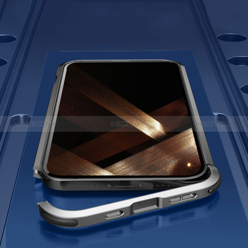 Apple iPhone 14 Pro Max用ケース 高級感 手触り良い アルミメタル 製の金属製 バンパー カバー LO1 アップル 