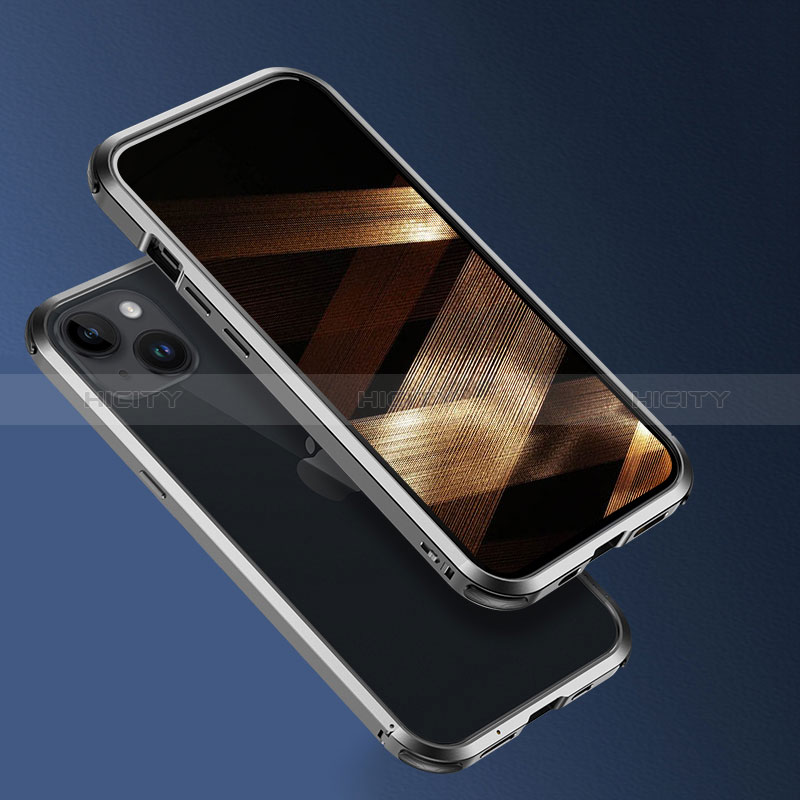 Apple iPhone 14 Pro Max用ケース 高級感 手触り良い アルミメタル 製の金属製 バンパー カバー LO1 アップル 