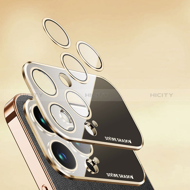 Apple iPhone 14 Pro Max用ケース 高級感 手触り良いレザー柄 AC1 アップル 