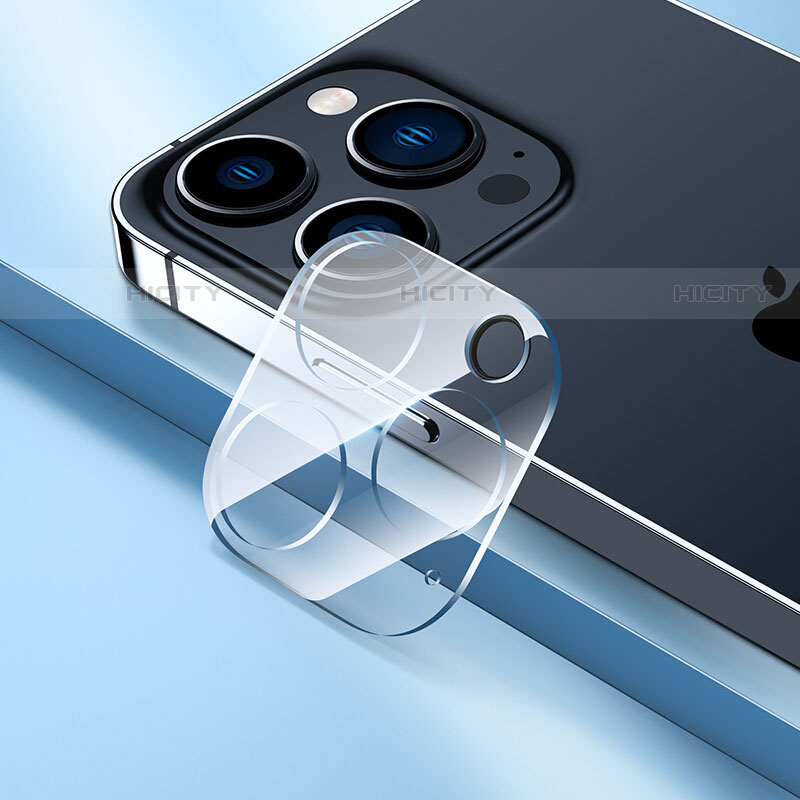 Apple iPhone 14 Pro Max用強化ガラス カメラプロテクター カメラレンズ 保護ガラスフイルム C07 アップル クリア