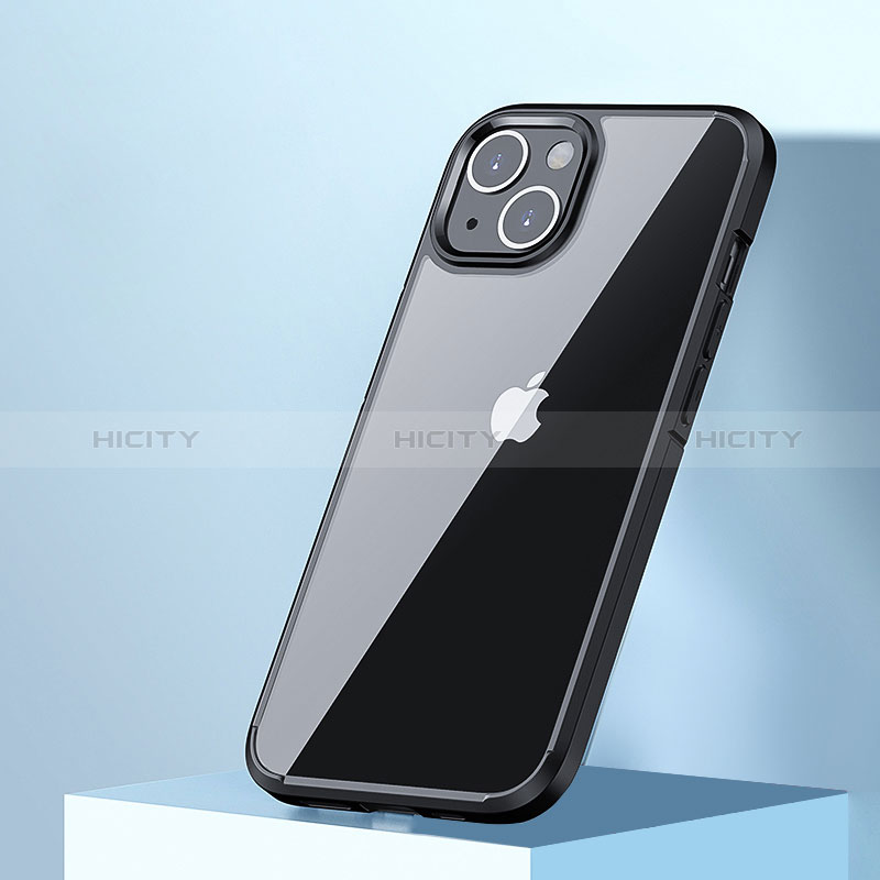 Apple iPhone 15用ハイブリットバンパーケース プラスチック 兼シリコーン カバー U05 アップル 