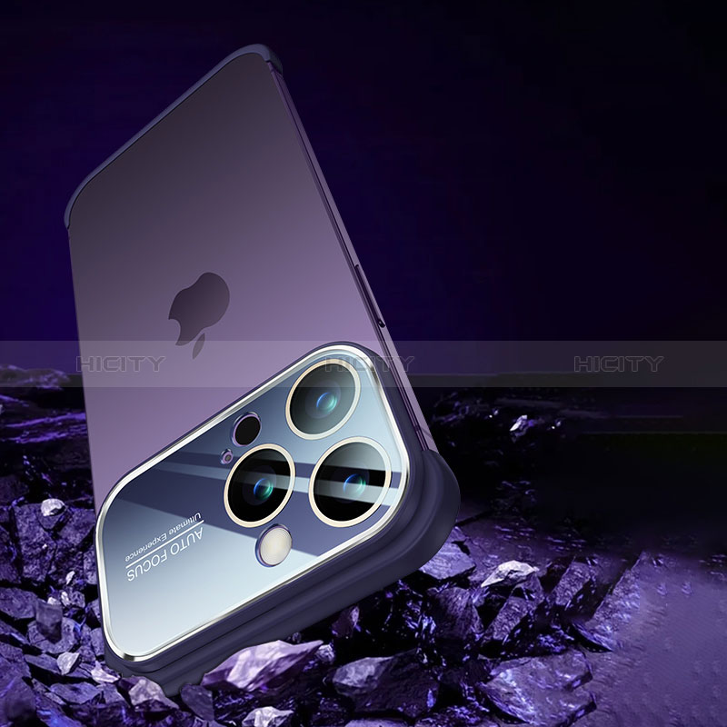 Apple iPhone 15用ハードカバー クリスタル クリア透明 QC4 アップル 
