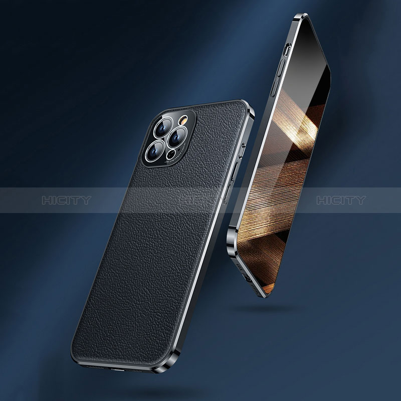 Apple iPhone 15 Plus用ケース 高級感 手触り良いレザー柄 JB2 アップル 