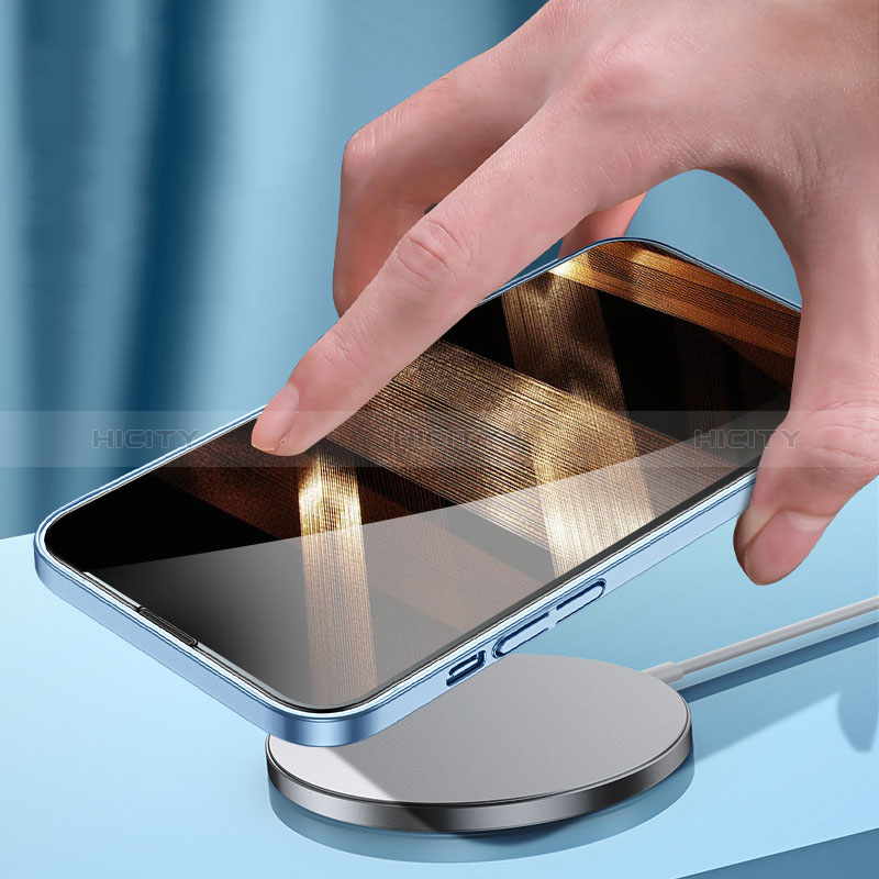 Apple iPhone 15 Plus用ハードケース プラスチック 質感もマット カバー Mag-Safe 磁気 Magnetic QC1 アップル 