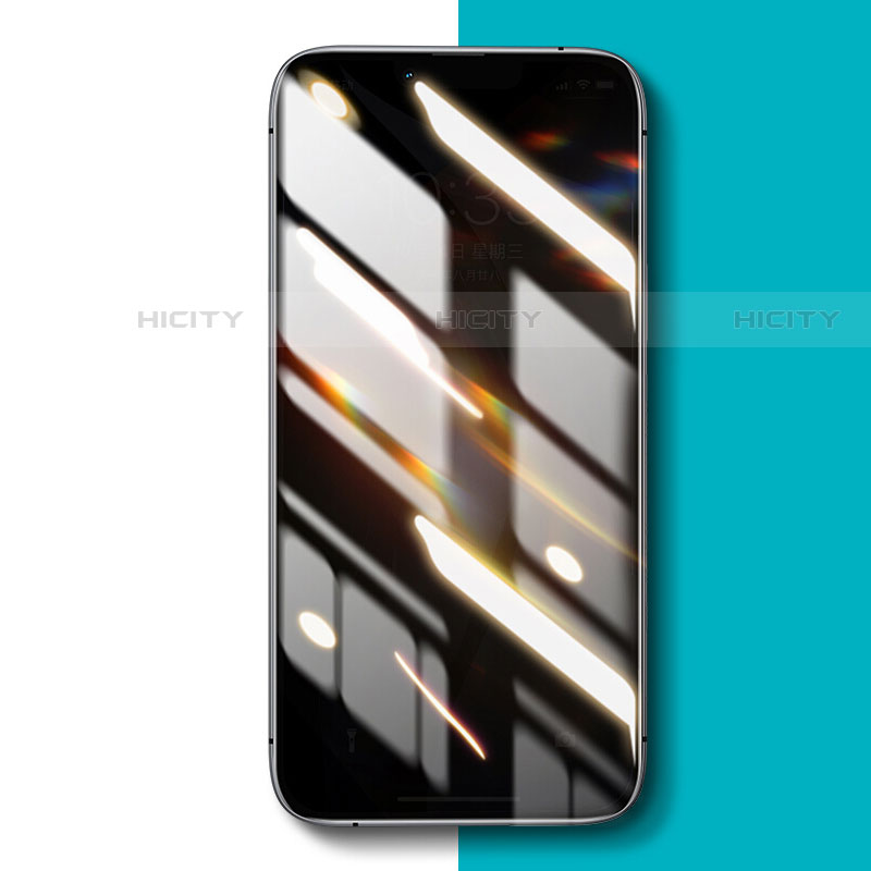 Apple iPhone 15 Plus用反スパイ 強化ガラス 液晶保護フィルム M06 アップル クリア