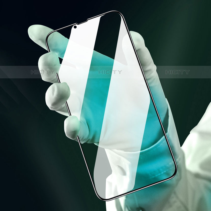 Apple iPhone 15 Plus用反スパイ 強化ガラス 液晶保護フィルム M02 アップル クリア