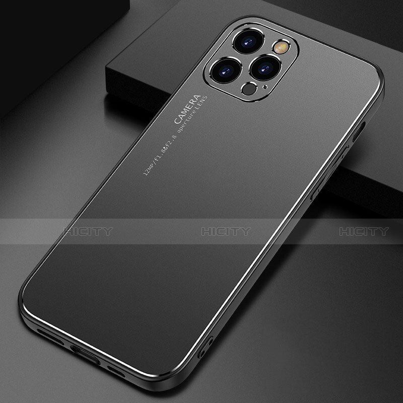 Apple iPhone 15 Pro用ケース 高級感 手触り良い アルミメタル 製の金属製 カバー M04 アップル