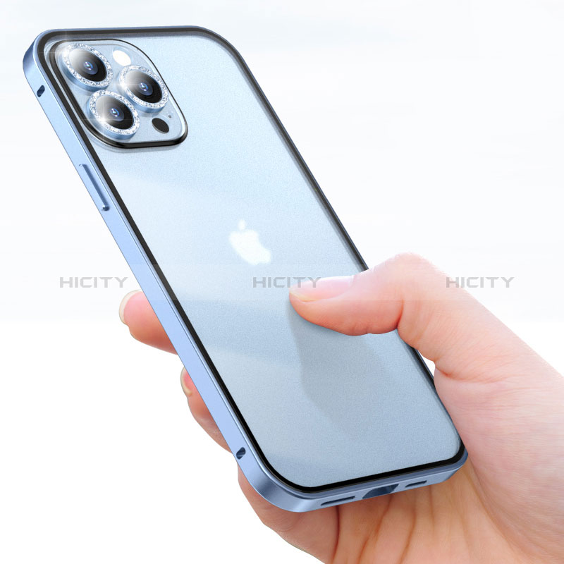 Apple iPhone 15 Pro用ケース 高級感 手触り良い メタル兼プラスチック バンパー Bling-Bling LF1 アップル