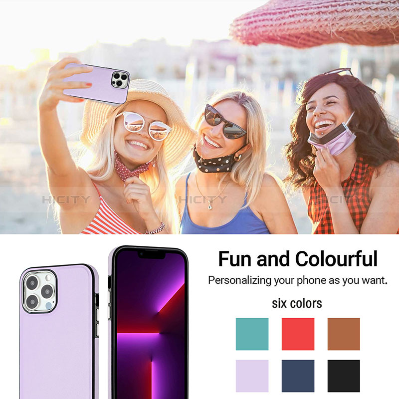 Apple iPhone 15 Pro用ケース 高級感 手触り良いレザー柄 Y03B アップル