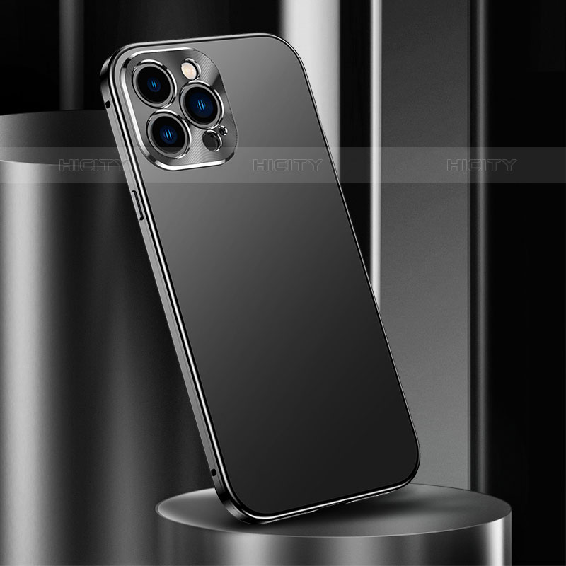 Apple iPhone 15 Pro Max用ケース 高級感 手触り良い アルミメタル 製の金属製 カバー M03 アップル 