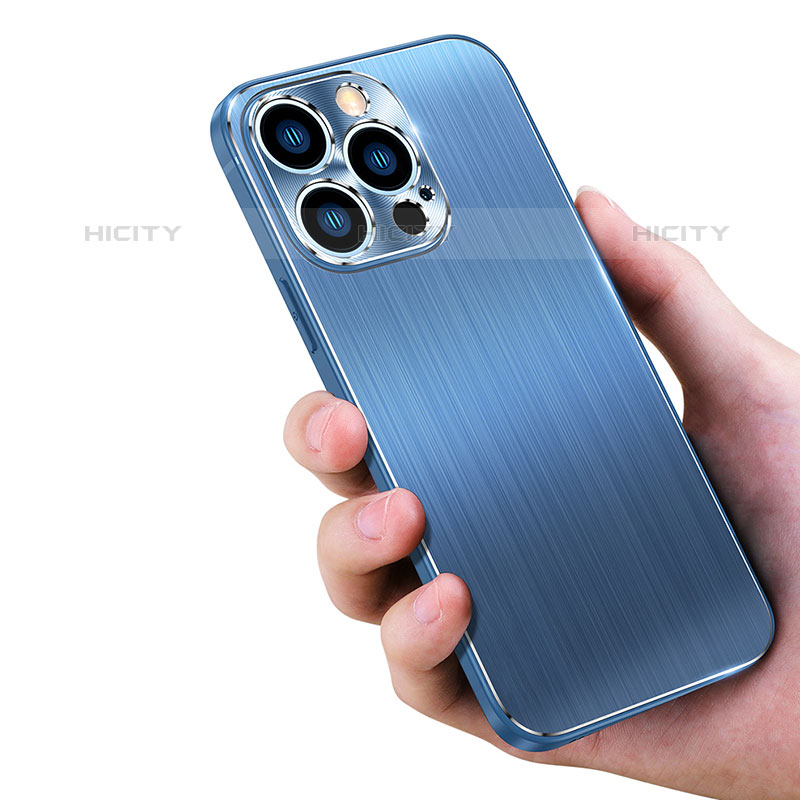 Apple iPhone 15 Pro Max用ケース 高級感 手触り良い アルミメタル 製の金属製 バンパー カバー A05 アップル 