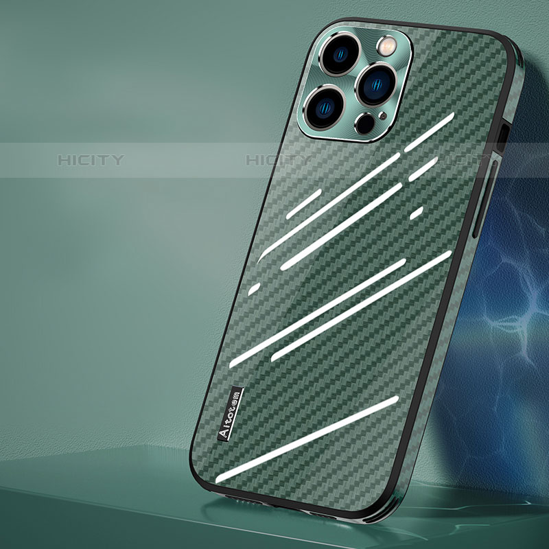 Apple iPhone 15 Pro Max用ハイブリットバンパーケース プラスチック 鏡面 カバー AT1 アップル