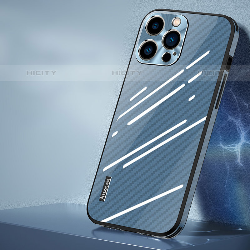 Apple iPhone 15 Pro Max用ハイブリットバンパーケース プラスチック 鏡面 カバー AT1 アップル