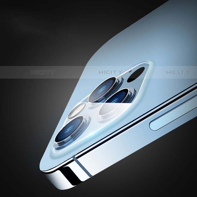 Apple iPhone 15 Pro Max用強化ガラス カメラプロテクター カメラレンズ 保護ガラスフイルム C02 アップル クリア