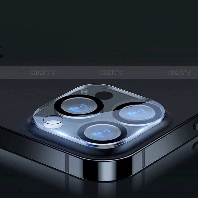Apple iPhone 15 Pro Max用強化ガラス カメラプロテクター カメラレンズ 保護ガラスフイルム C05 アップル クリア