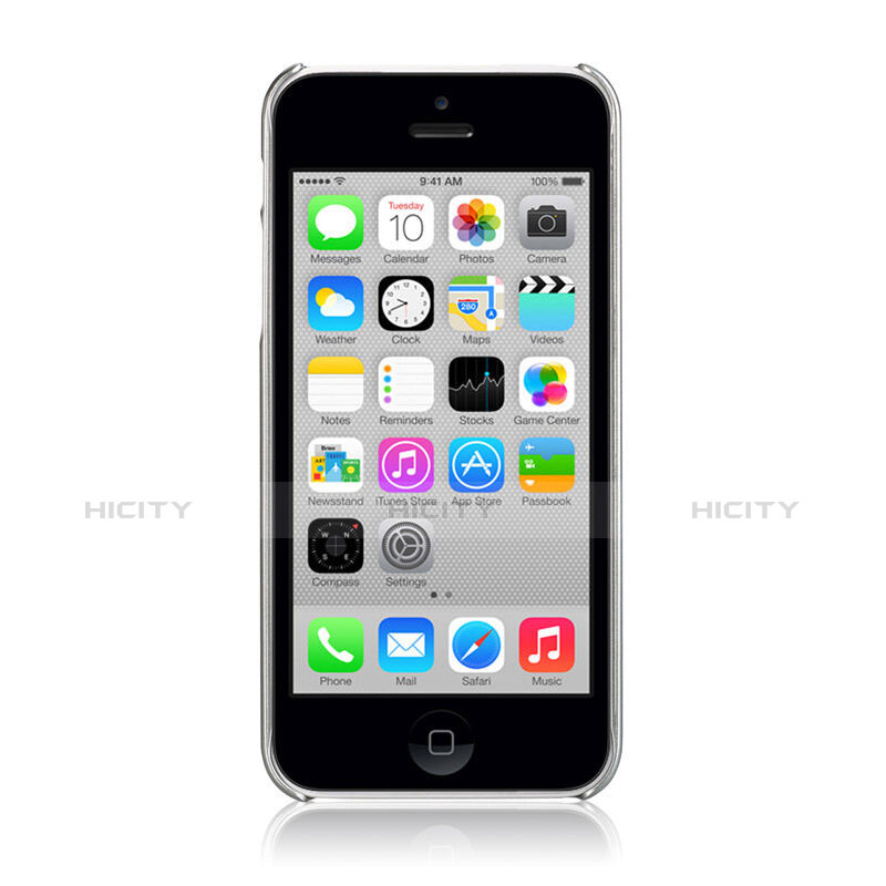 Apple iPhone 5C用ケース 高級感 手触り良い アルミメタル 製の金属製 アップル シルバー