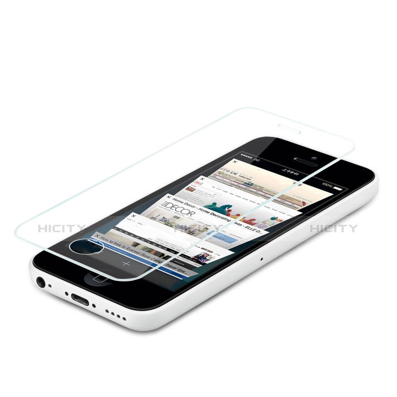 Apple iPhone 5C用強化ガラス 液晶保護フィルム アップル クリア