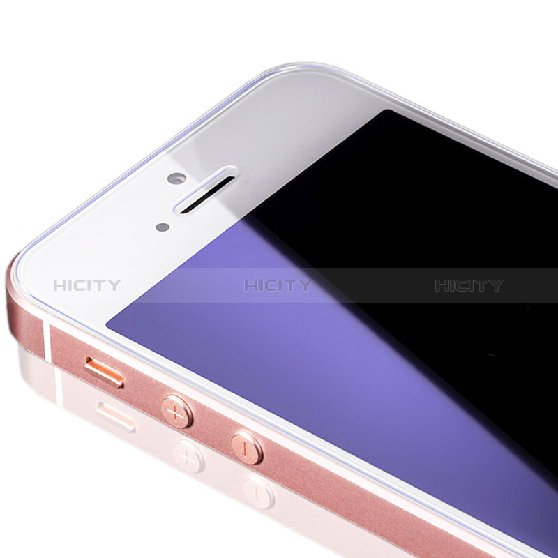 Apple iPhone 5S用アンチグレア ブルーライト 強化ガラス 液晶保護フィルム L01 アップル クリア