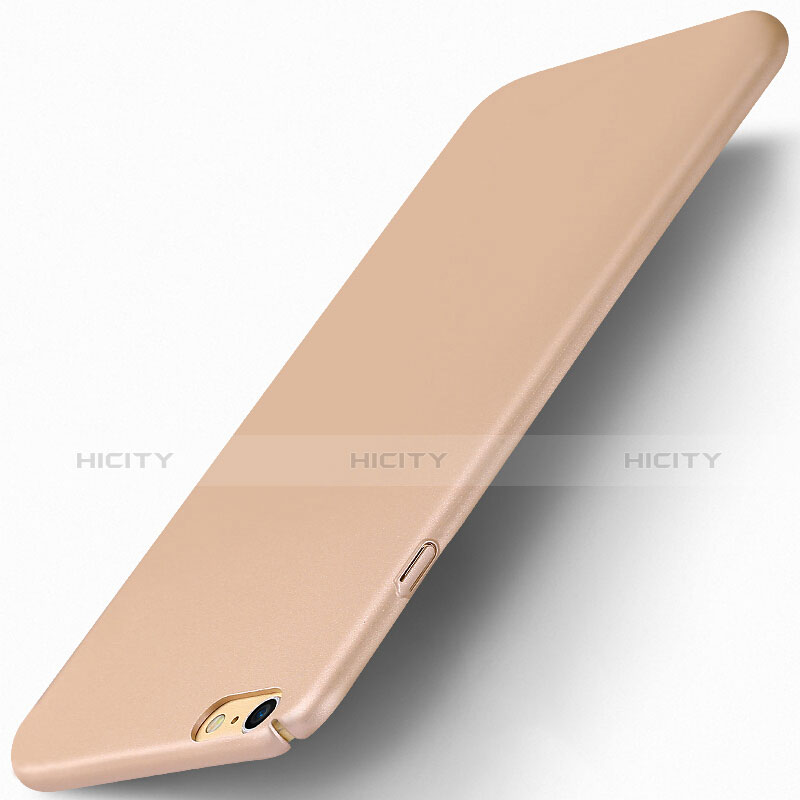 Apple iPhone 6用ハードケース プラスチック 質感もマット P04 アップル ゴールド