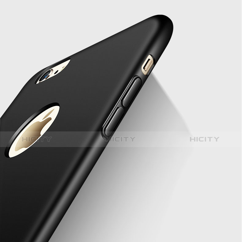 Apple iPhone 6用ハードケース プラスチック 質感もマット P05 アップル ブラック