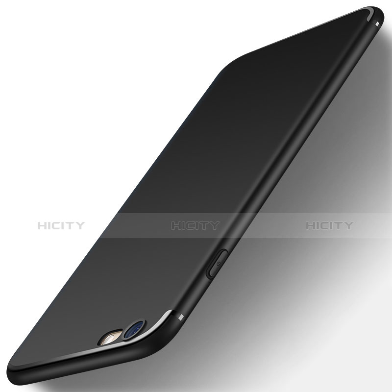 Apple iPhone 6用極薄ソフトケース シリコンケース 耐衝撃 全面保護 U11 アップル ブラック