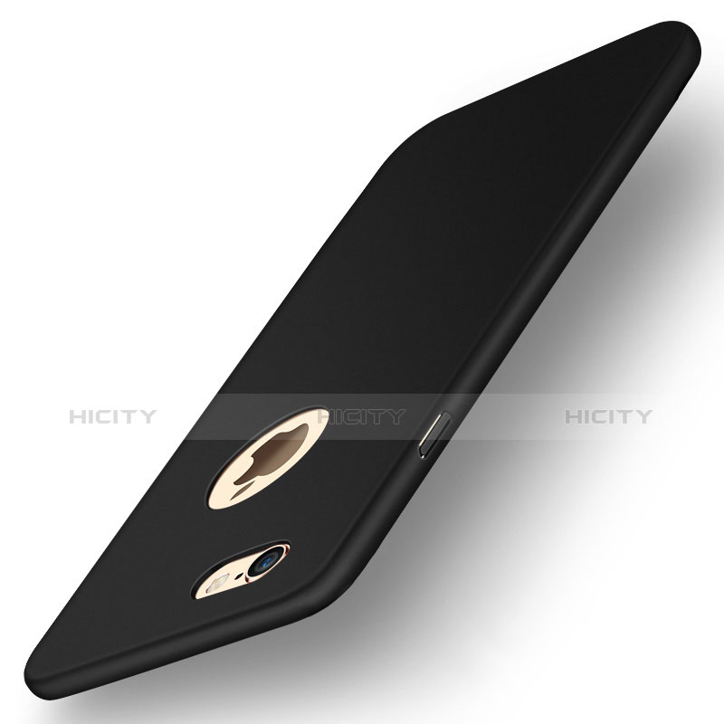 Apple iPhone 6用ハードケース プラスチック 質感もマット P09 アップル ブラック