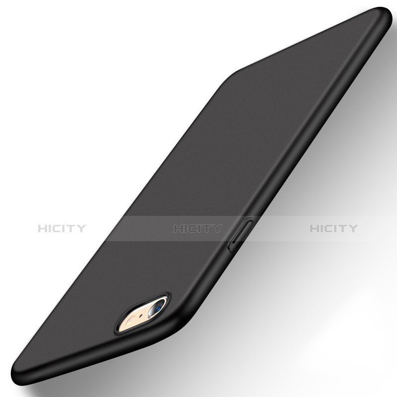 Apple iPhone 6用ハードケース プラスチック 質感もマット P08 アップル ブラック