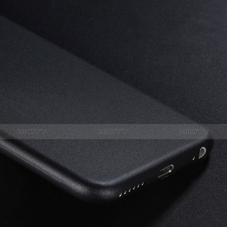 Apple iPhone 6用極薄ケース プラスチック 質感もマット アップル ブラック
