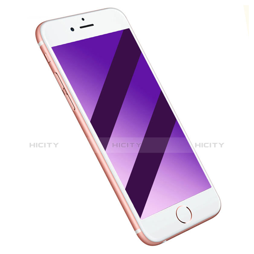Apple iPhone 6用アンチグレア ブルーライト 強化ガラス 液晶保護フィルム アップル ネイビー