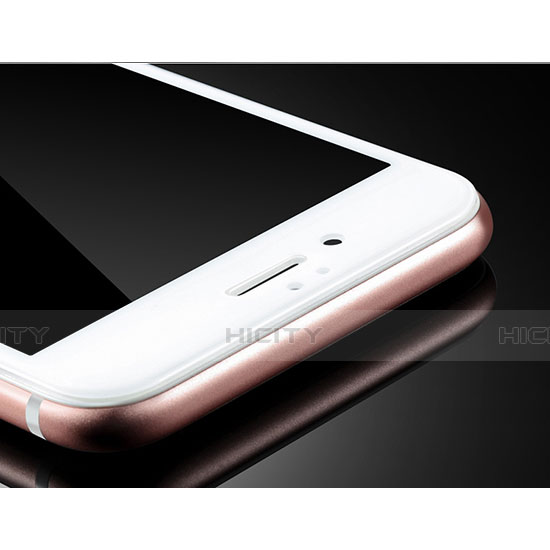 Apple iPhone 6用強化ガラス フル液晶保護フィルム アップル ホワイト