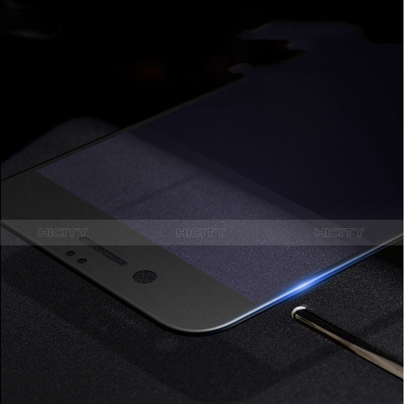 Apple iPhone 6用強化ガラス フル液晶保護フィルム F01 アップル ブラック
