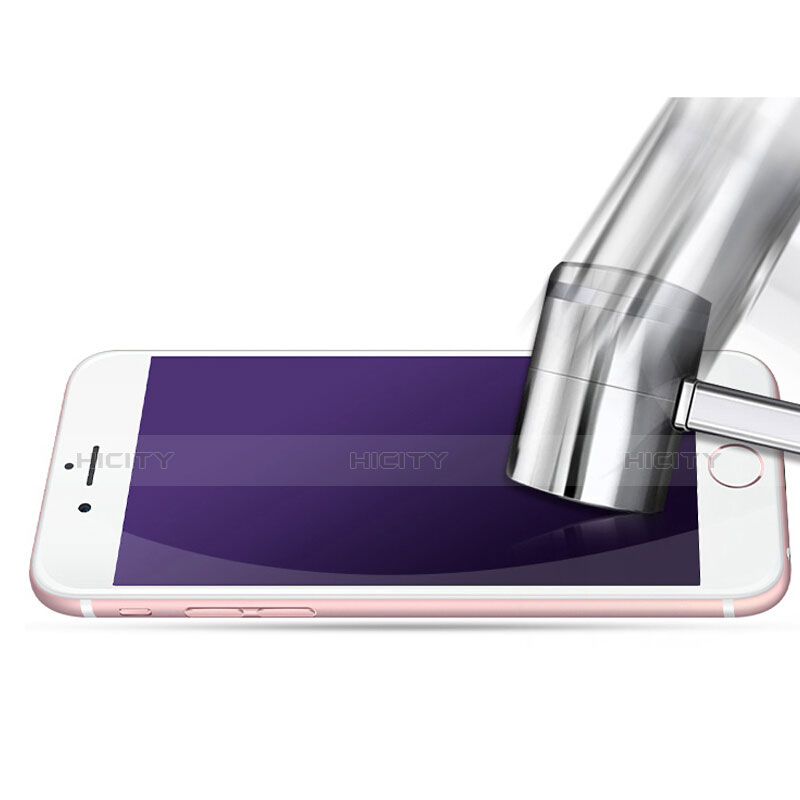 Apple iPhone 6用強化ガラス フル液晶保護フィルム F02 アップル ホワイト