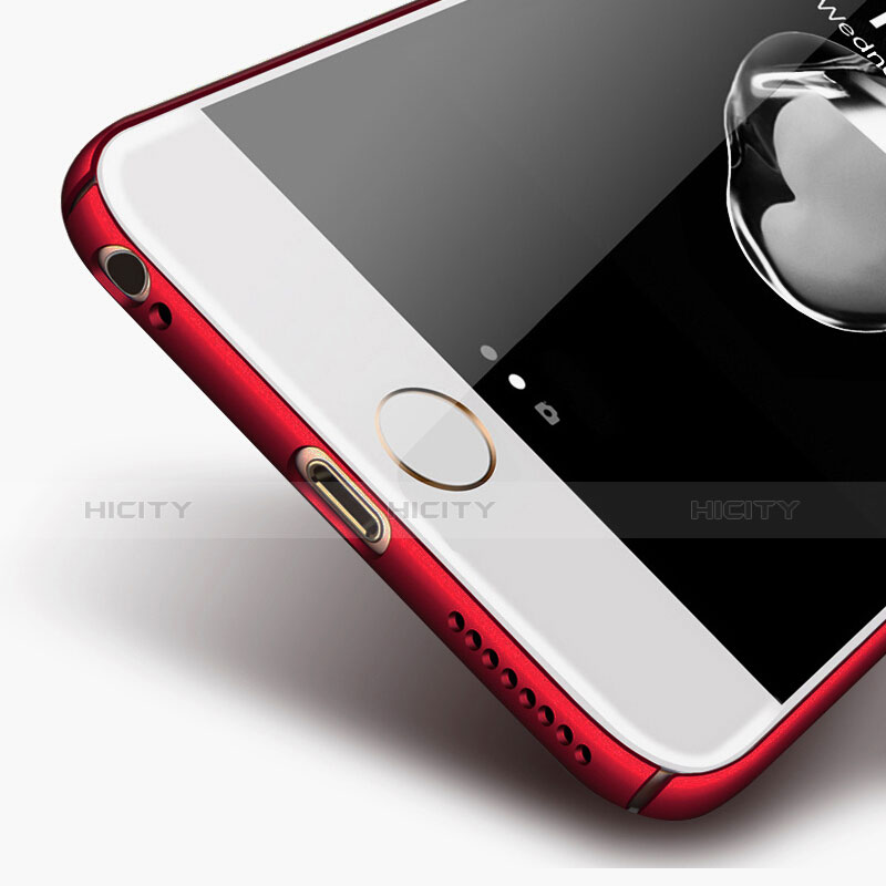 Apple iPhone 6 Plus用ハードケース プラスチック 質感もマット P05 アップル レッド