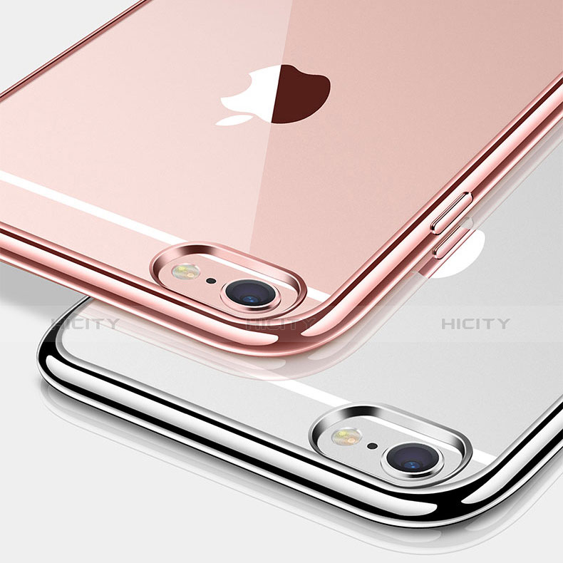 Apple iPhone 6 Plus用極薄ソフトケース シリコンケース 耐衝撃 全面保護 クリア透明 T09 アップル 