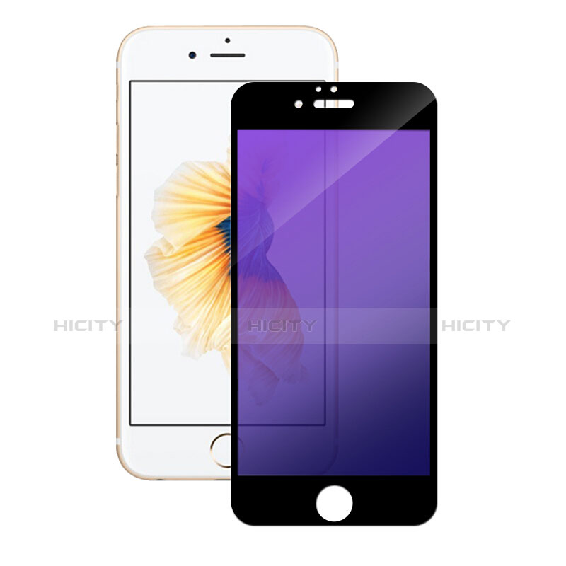 Apple iPhone 6 Plus用強化ガラス フル液晶保護フィルム F05 アップル ブラック