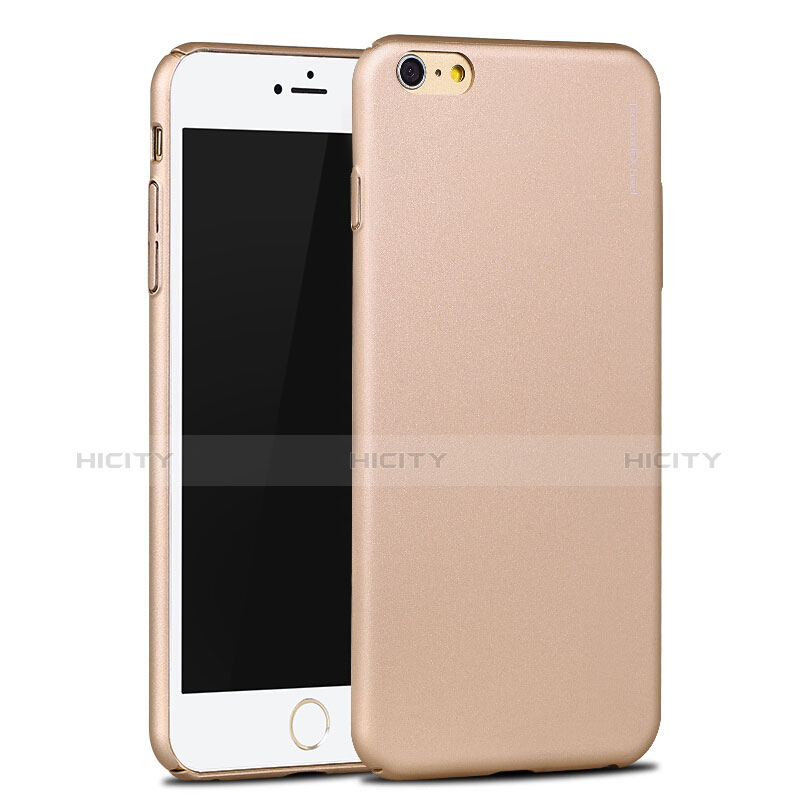 Apple iPhone 6S用ハードケース プラスチック 質感もマット P04 アップル ゴールド