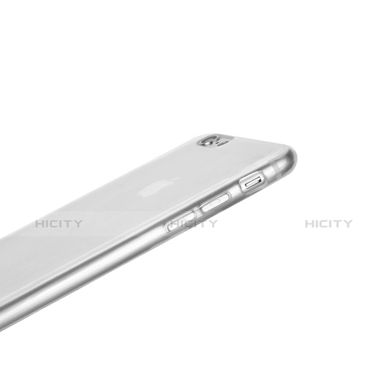 Apple iPhone 6S用極薄ソフトケース シリコンケース 耐衝撃 全面保護 クリア透明 T09 アップル クリア