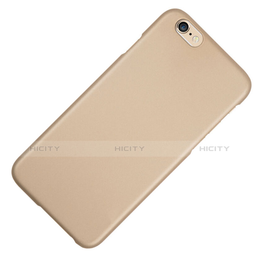 Apple iPhone 6S用ハードケース プラスチック 質感もマット アップル ゴールド