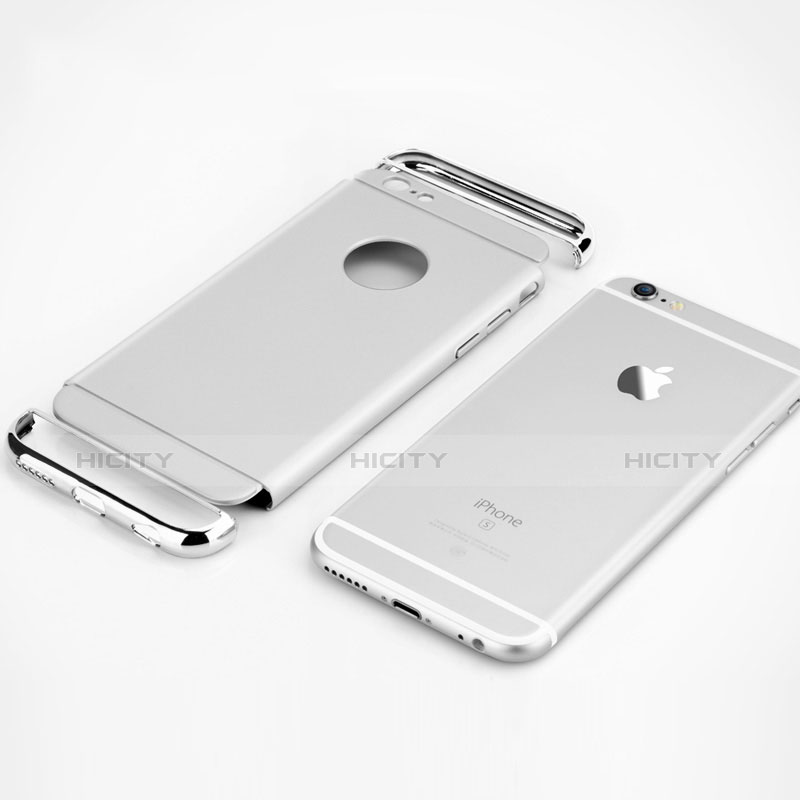 Apple iPhone 6S用ケース 高級感 手触り良い アルミメタル 製の金属製 A01 アップル シルバー