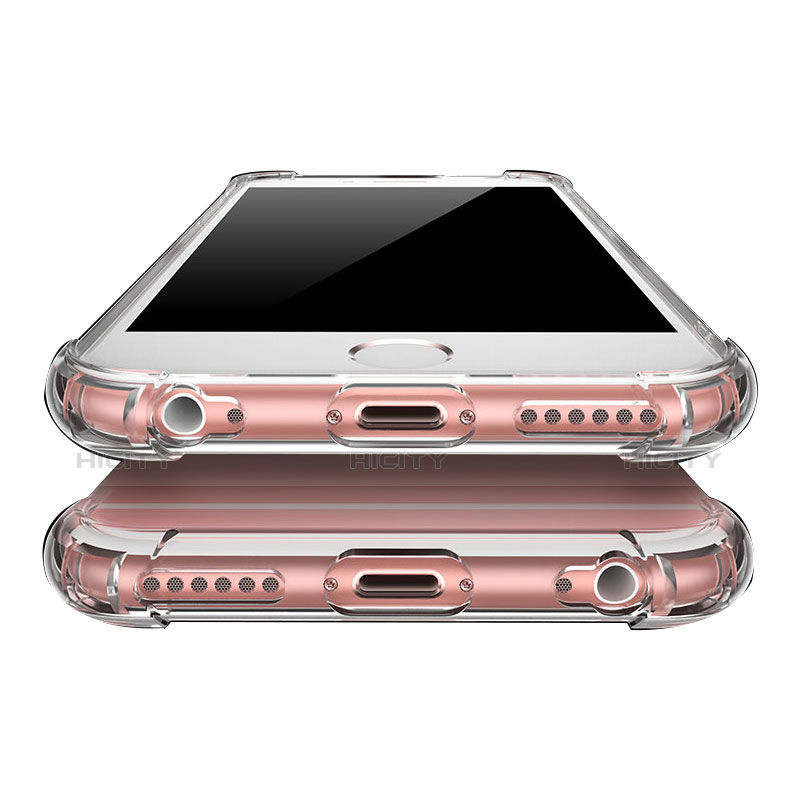 Apple iPhone 6S用極薄ソフトケース シリコンケース 耐衝撃 全面保護 クリア透明 T03 アップル クリア