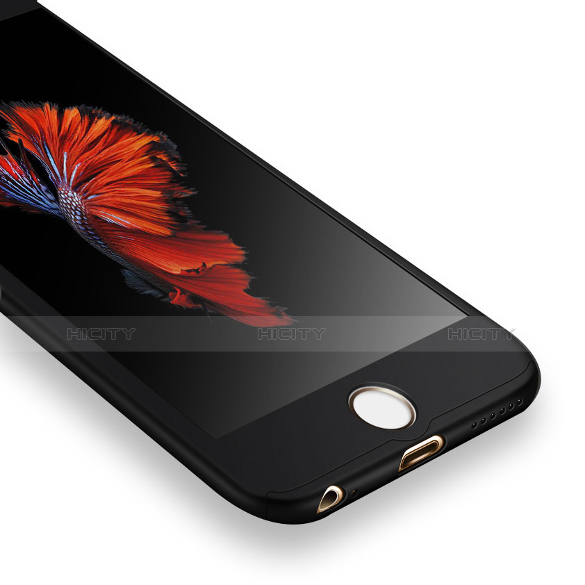 Apple iPhone 6S用ハードケース プラスチック 質感もマット 前面と背面 360度 フルカバー Q01 アップル 
